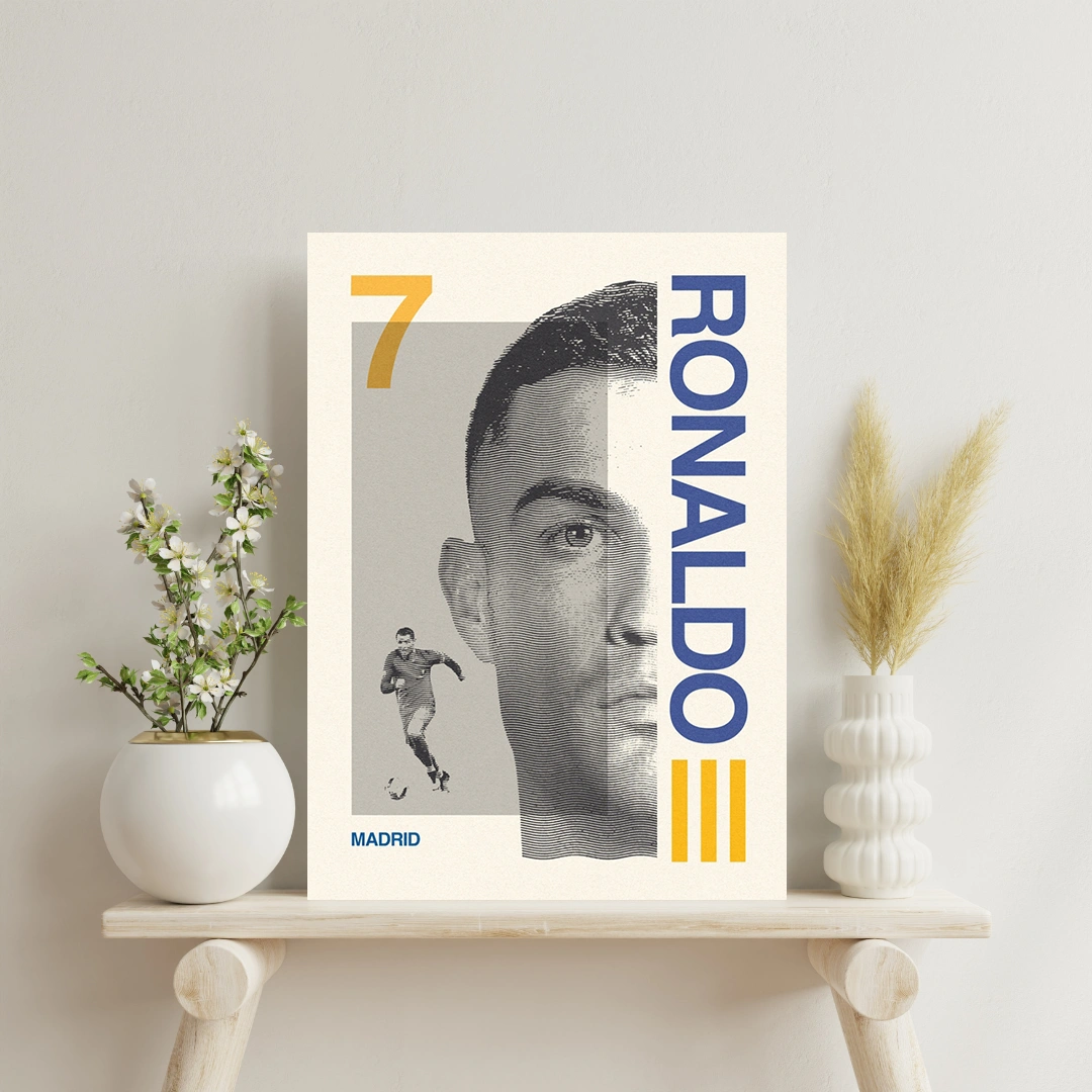 Ronaldo portrait